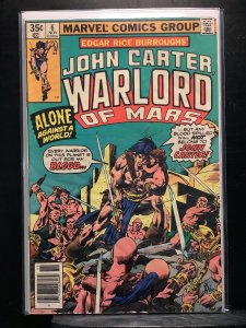 John Carter Warlord of Mars #6  (1977)