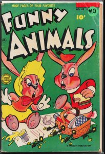 Fawcett's Funny Animals #82 (1953) Hoppy the Marvel Bunny
