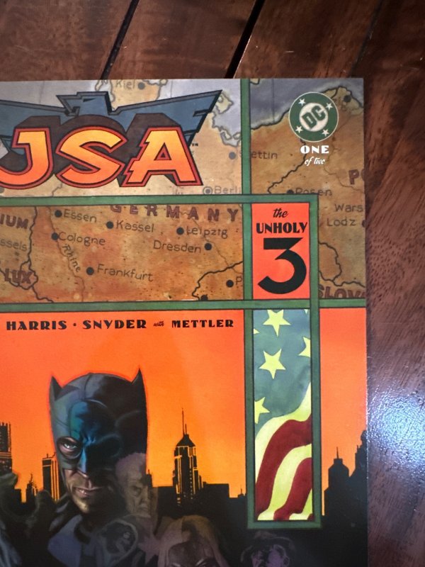 JSA: The Unholy Three #1 (2003)