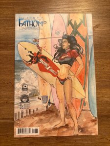 Fathom # 1 D NM Drawn To Comics Variant Cover Aspen Comic Book LTD 700 19 J277