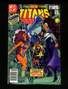 New Teen Titans #23 1st Blackfire!