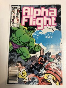 Alpha Flight (1985) # 29 (NM) Canadian Price Variant CPV Byrne Baby Byrne !hulk