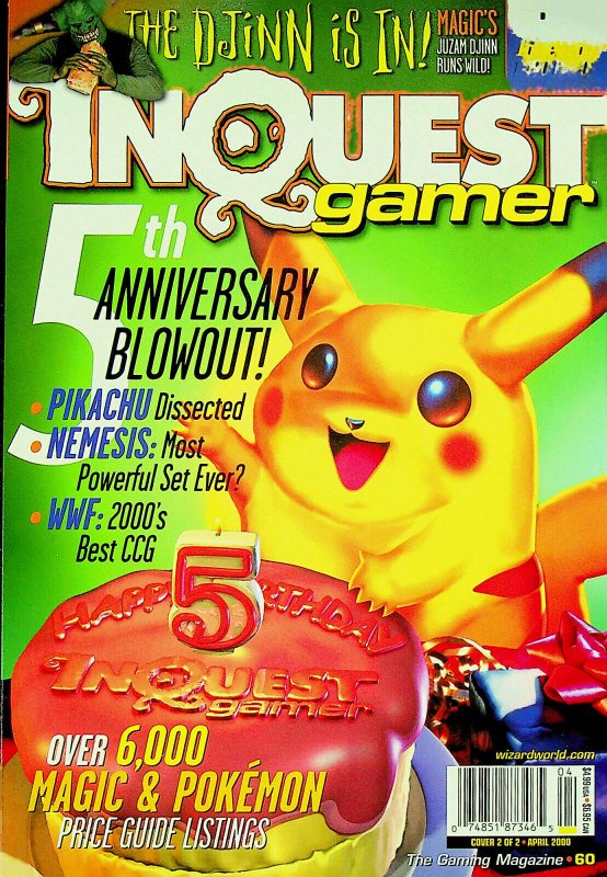 Inquest Gamer - The Gamer Magazine #60 (Apr 2000) - Cover 2 of 2 - Complete 