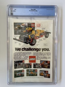 Thor #302 - CGC 9.4  NEWSSTAND  Gruenwald - Milgrom    (1980)