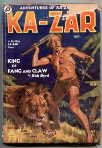 Ka-Zar Pulp #1 1936- 1st Marvel Comics hero publication- G 