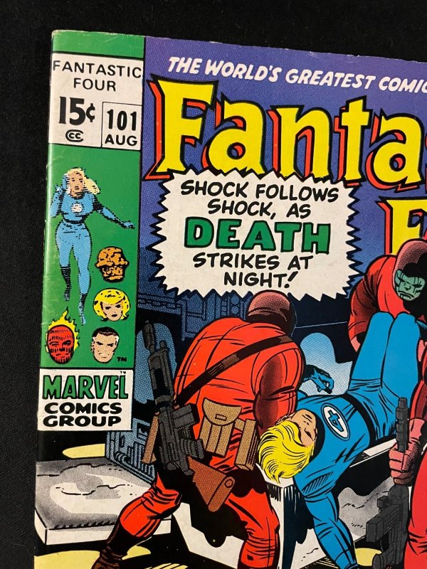 FANTASTIC FOUR #101 F- Condition