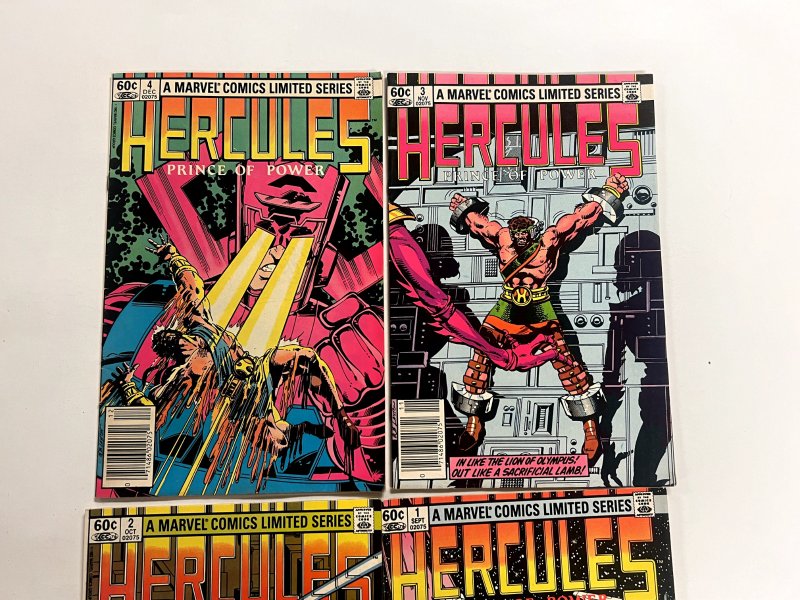 Hercules Complete Marvel Comics Ltd Series #1 2 3 4 Iron-Man Thor Hulk 107 JS3