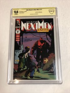 John Byrne’s Next Men (1993) # 21 (CBCS 9.8 WP) Mike Mignola Verified Signature