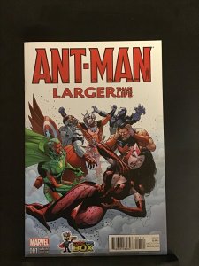 Ant-Man: Larger Than Life Comic Con Box Cover (2015)