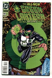 Green Lantern #51 - 1st appearance of Kyle Rayner's new costume.