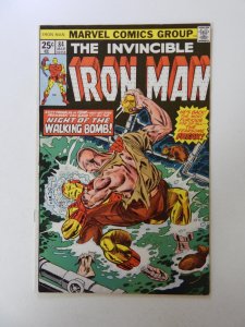 Iron Man #84 (1976) MVS Intact Sharp VG Condition!