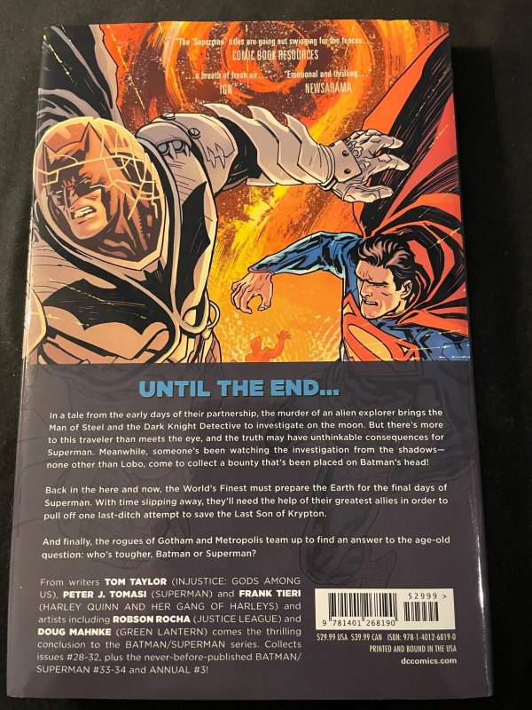 BATMAN/SUPERMAN Vol. 6: UNIVERSE'S FINEST Hardcover