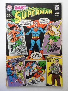 Superman #217  (1969) FN- Condition!