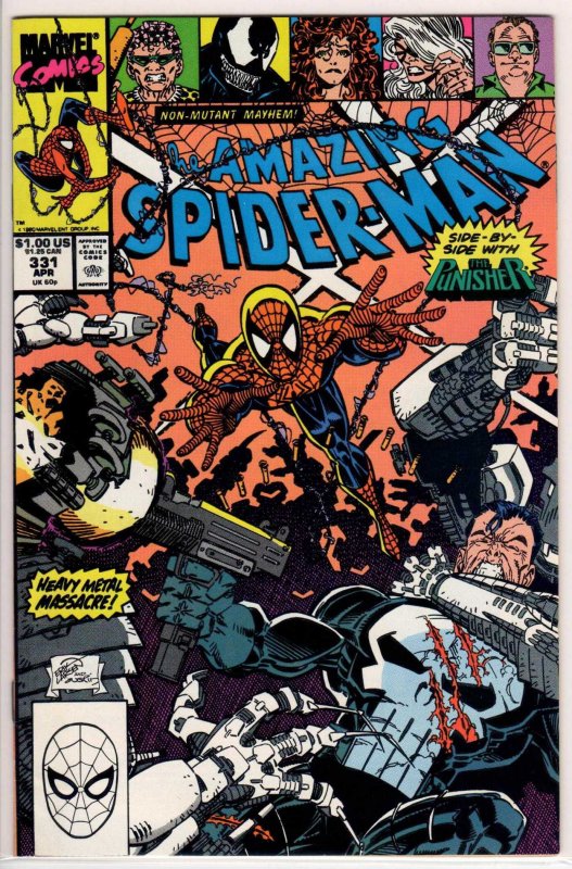 The Amazing Spider-Man #331 Direct Edition (1990) 8.0 VF