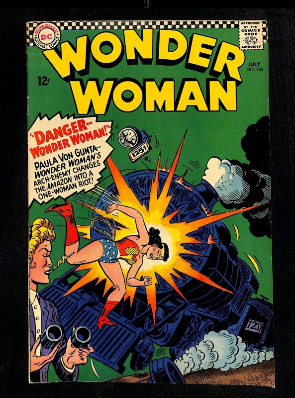 Wonder Woman #163 VG/FN 5.0