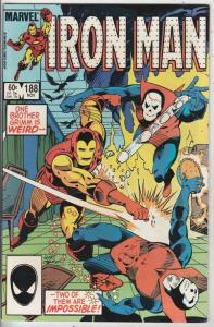 Iron Man #188 (Nov-85) NM- High-Grade Iron Man