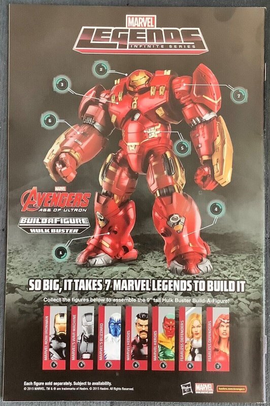 Uncanny Inhumans #2 (2015, Marvel) NM/MT