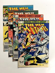 4 The New Mutants Comic Books #6 7 8 9 Defenders Hulk Avengers Spiderman 9 JS1