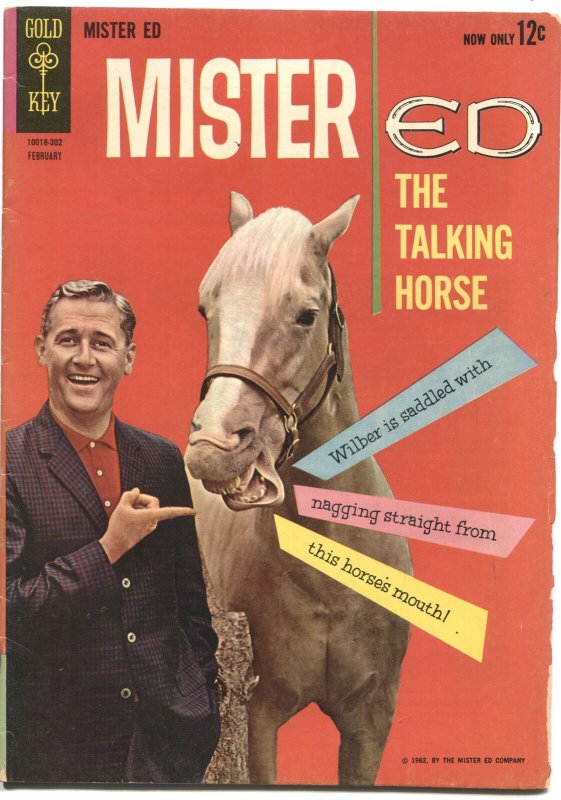 MISTER ED #2-1963-TALKING HORSE TV SERIES ISSUE-ALAN YOUNG PHOTO COVER-GOLD KEY