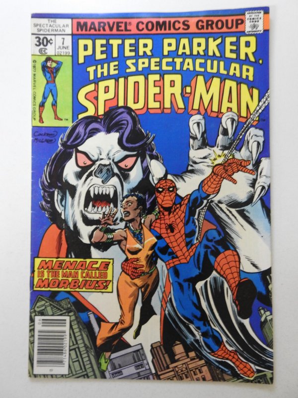 Spectacular Spider-Man #7 W/ Morbius! Solid VG/Fine Condition!