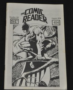 THE COMIC READER #109 INCREDIBLE HULK 181F-VF  RARE FANZINE!