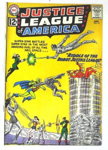 Justice League of America (1960 series)  #13, Fine- (Actual scan)