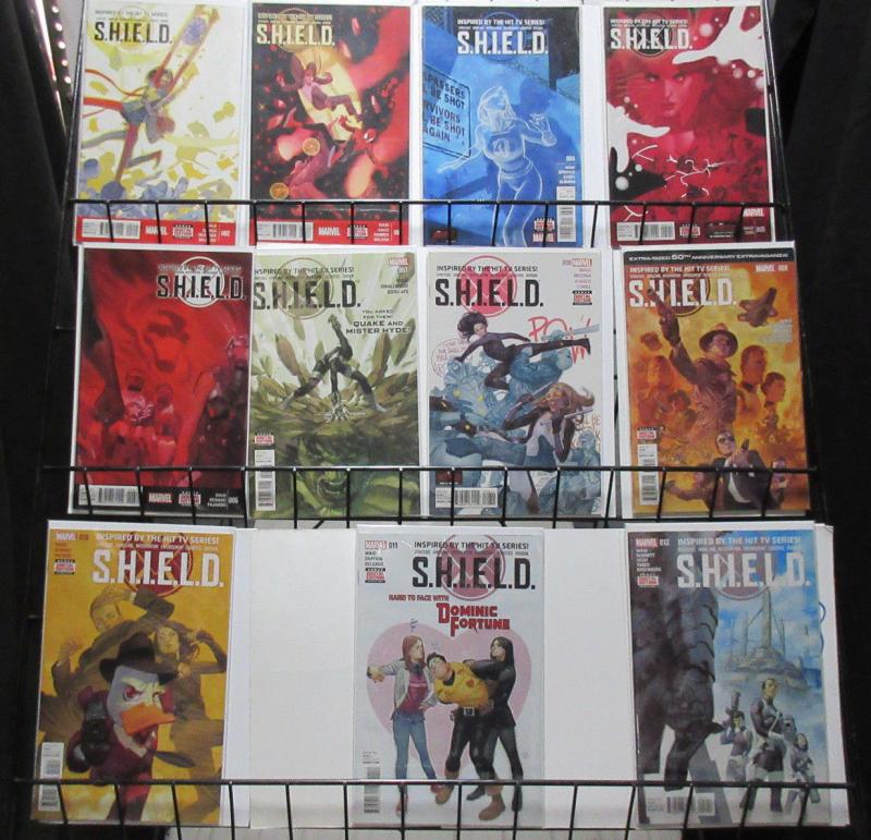 SHIELD (Marvel v4 2015) #2-12 Howard the Duck Ms. Spidey Dr. Strange ++