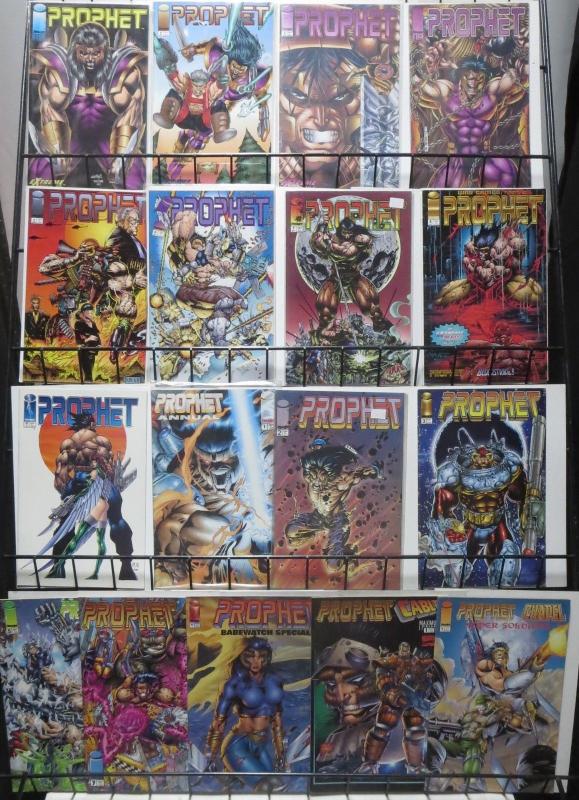 PROPHET COLLECTION! 16 ISSUES! Rob Liefeld at his best! Stephen Platt, too!