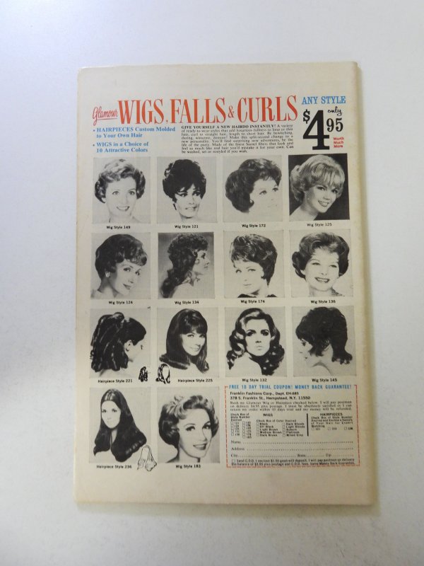 Girls' Love Stories #163 (1971) FN- condition 1 tear front cover