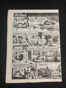1973 MENOMONEE FALLS GAZETTE Weekly Comic #80 VG/FN 5.0 Superman / Air Hawk