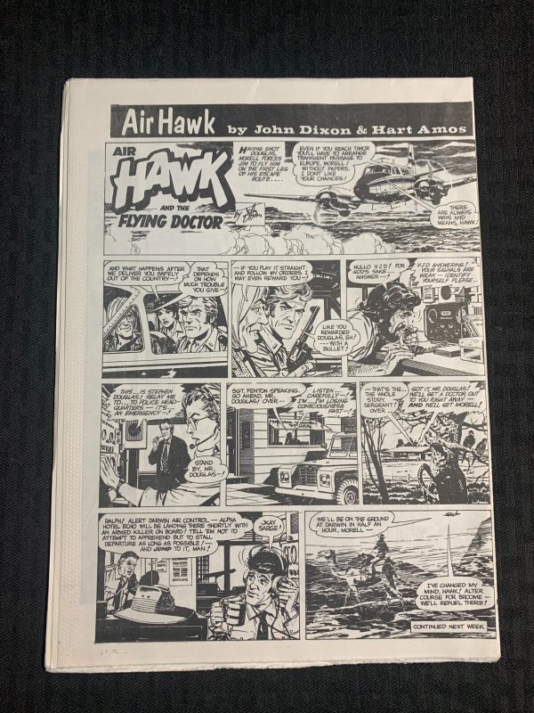 1973 MENOMONEE FALLS GAZETTE Weekly Comic #80 VG/FN 5.0 Superman / Air Hawk