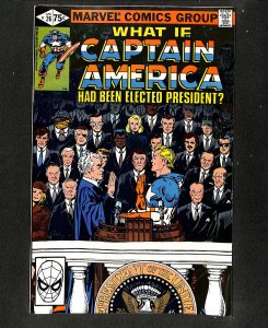 What If? (1977) #26 Captain America Elected President?