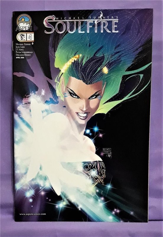 Michael Turner's SOULFIRE #1 - 7 Exclusive Variant Covers (Aspen 2004) 