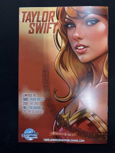 Female Force Taylor Swift #2, NM TidalWave Productions