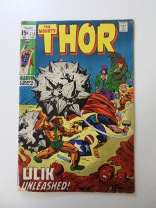 Thor #173 (1970) VG- condition moisture damage