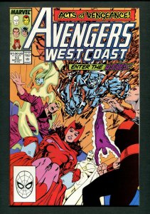 West Coast Avengers #53 / 9.4 NM /  December 1989