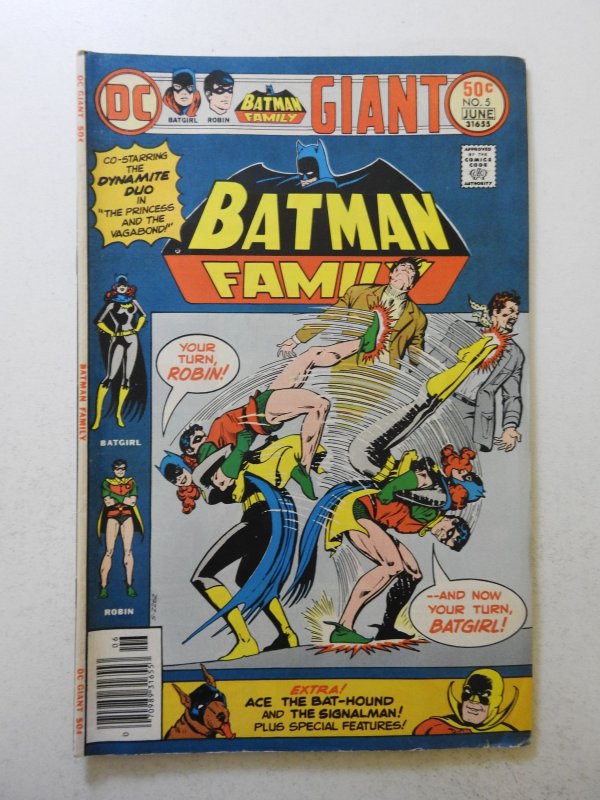 The Batman Family #5 (1976) FN Condition!