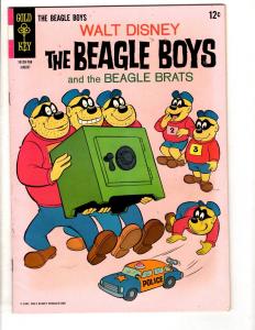 Lot Of 7 Walt Disney's Beagle Boys Gold Key Comic Books # 1 2 3 7 8 10 14 JL33