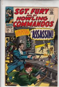 Sgt. Fury and His Howling Commandos #51 (Feb-68) VF+ High-Grade Sgt. Fury, Du...