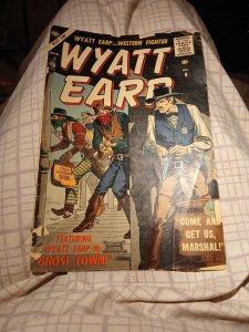 Wyatt Earp #9 1957-Atlas-John Severin cover & 4 stories-Davy Berg story-Stan Lee