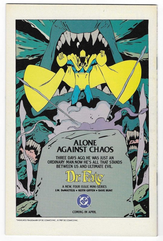 The Outsiders #20 (1987)