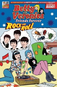 BETTY AND VERONICA FRIENDS FOREVER ROCK AND ROLL BEATLES VARIANT RAW/METAL SET.