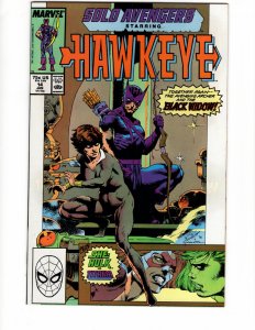 Solo Avengers #14 Hawkeye! Black Widow! She-Hulk! Titania!