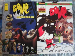 Bone Sourcebook and Holiday Special Jump in the World of Jeff Smith's Classic!