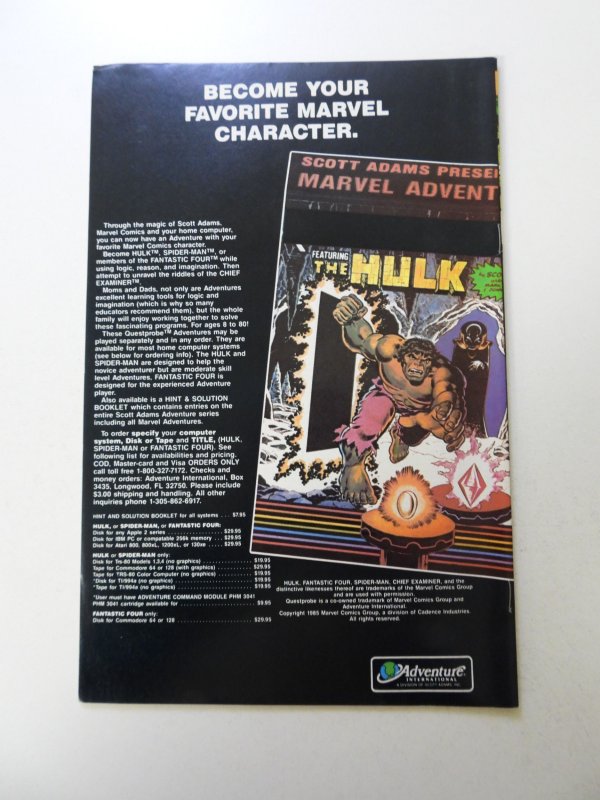 The Incredible Hulk #317 (1986) VF condition