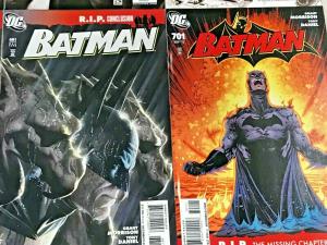 BATMAN#651-701 VF/NM LOT 2006(8 BOOKS) GRANT MORRISON DC COMICS