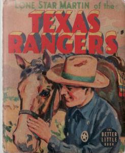 LONE STAR MARTIN OF THE TEXAS RANGERS-BIG LITTLE BOOK VG/FN