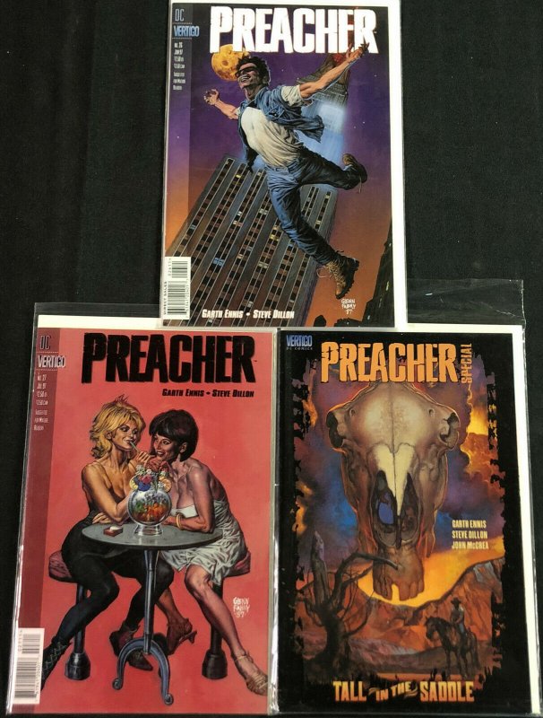 DC VERTIGO PREACHER MODERN AGE COMIC LOT/NEAR-RUN 13PC (VF-NM)