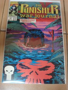 Punisher War Journal #21 (1990) Tom Morgan Cover