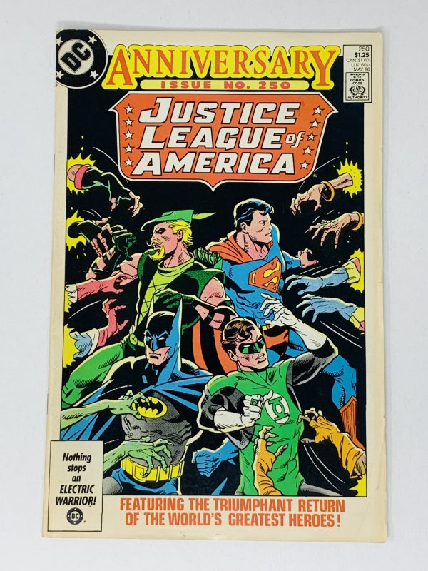 Justice League of America #250 (1986) YE20